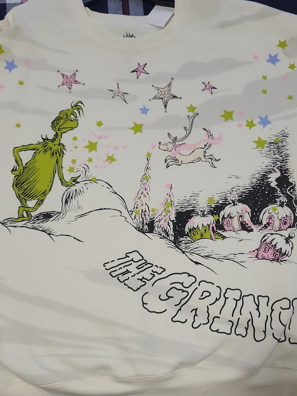Dr. Seuss The Grinch Holiday Sweatshirt - Picture 4 of 6